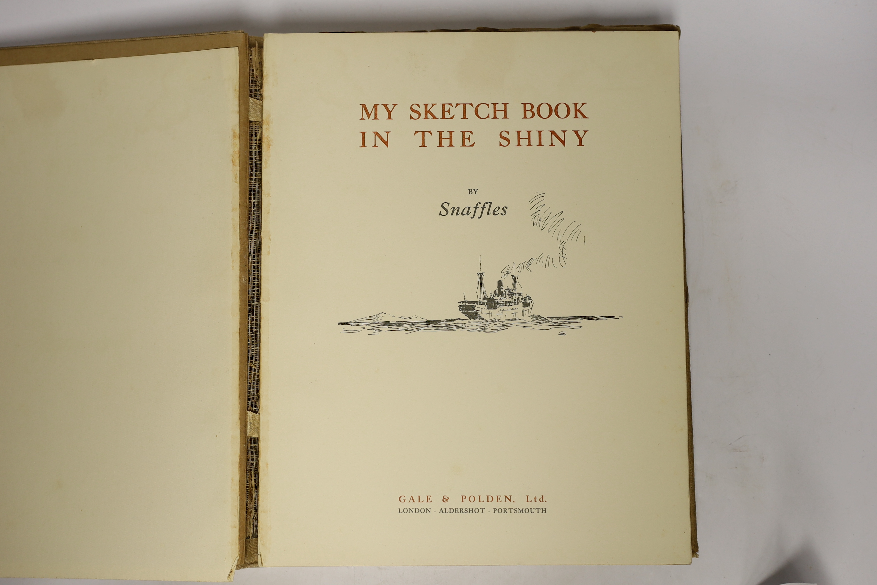 'Snaffles' - Four-Legged Friends and Aquaintances. coloured plates and num. other illus.; publisher's cloth and d/wrapper, 4to. 1951; 'Snaffles' - 'Osses and Obstacles. tinted and other illus.; publisher's cloth and d/wr